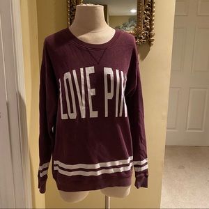 Victoria Secret Love Pink Long Sweatshirt